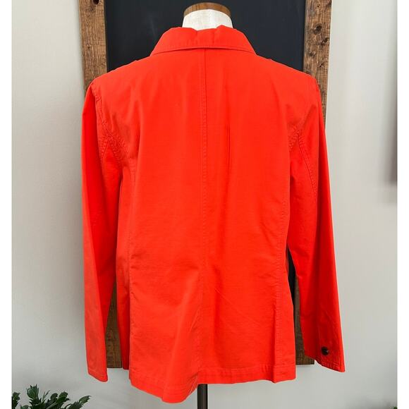NWT Talbots Montauk Twill Jacket Size XL Petite Safari Utility Preppy Structured - Picture 9 of 13